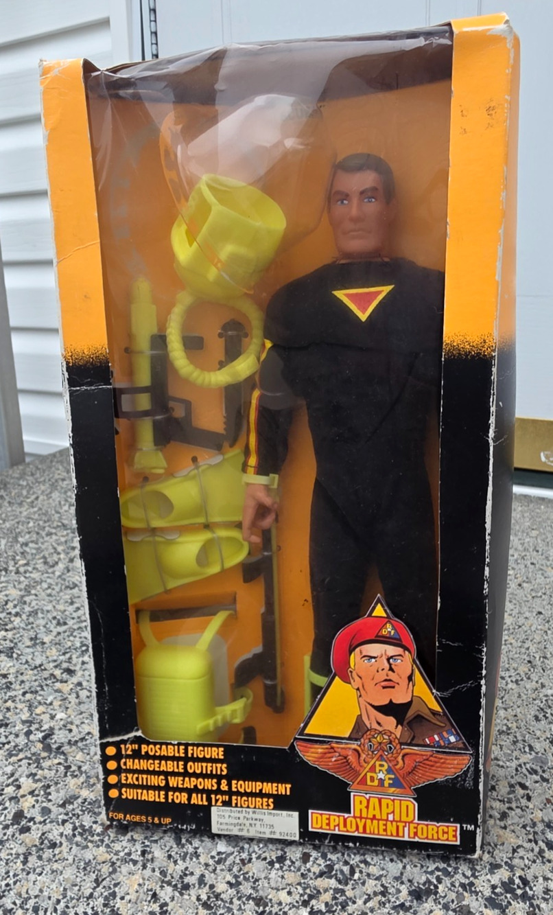 Rapid Deployment Force Scuba Undersea Figure, Suit, And Accessories NOS
